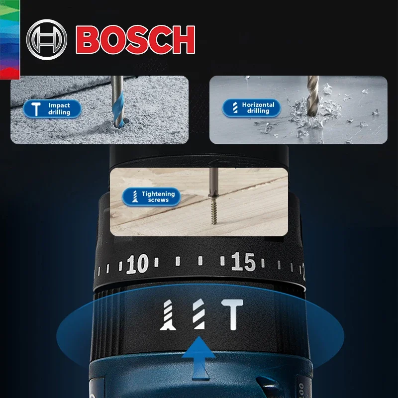 สว่านกระแทกไร้สายแบบมอเตอร์ไร้ - Bosch Drill Gsb 18V บทวิจารณ์และราคา