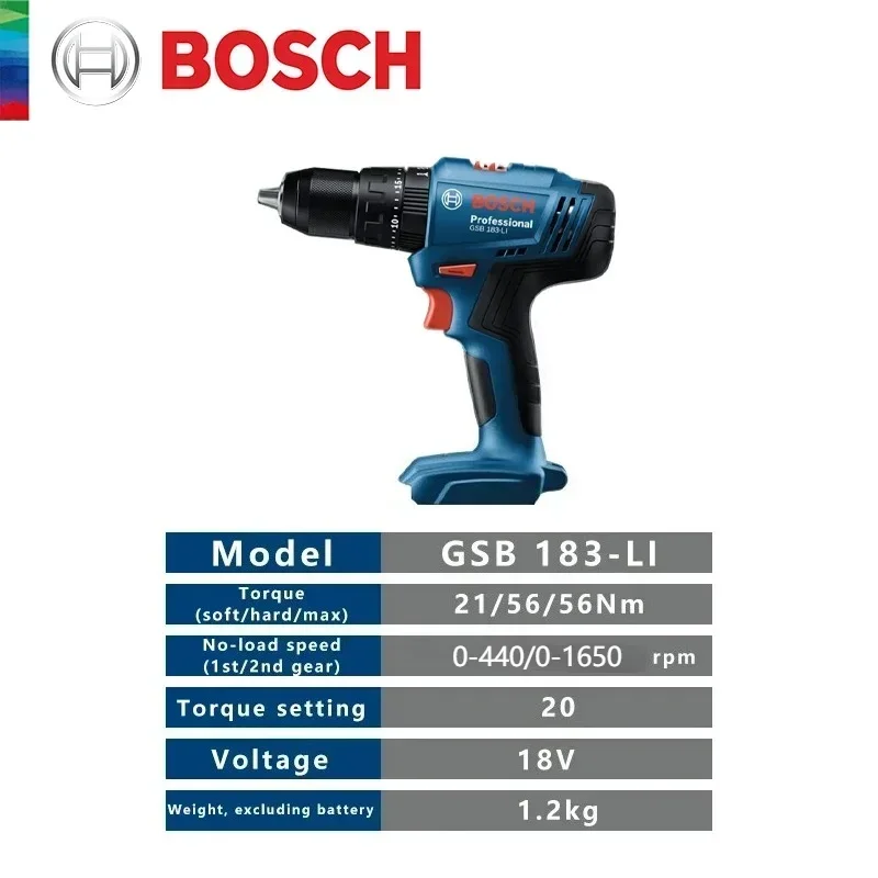 สว่านกระแทกไร้สาย Bosch GSB 18 - Bosch Drill Gsb 18V บทวิจารณ์และราคา